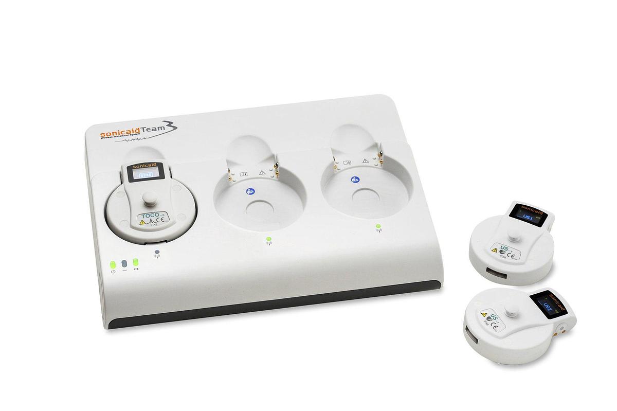 Used Huntleigh Sonicaid TEAM3 Wireless Transducer System