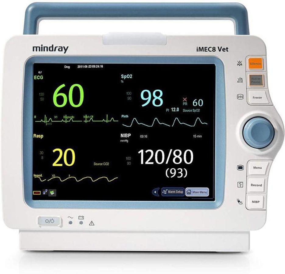 Used Mindray iMec8 Veterinary Monitor