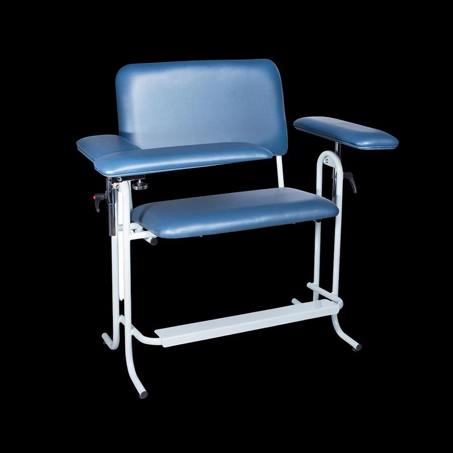 Used Dukal Blood Draw Chair, Tall Height, Wide