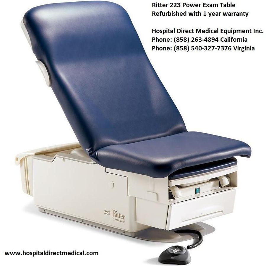 Used Ritter 223 Power Exam Table