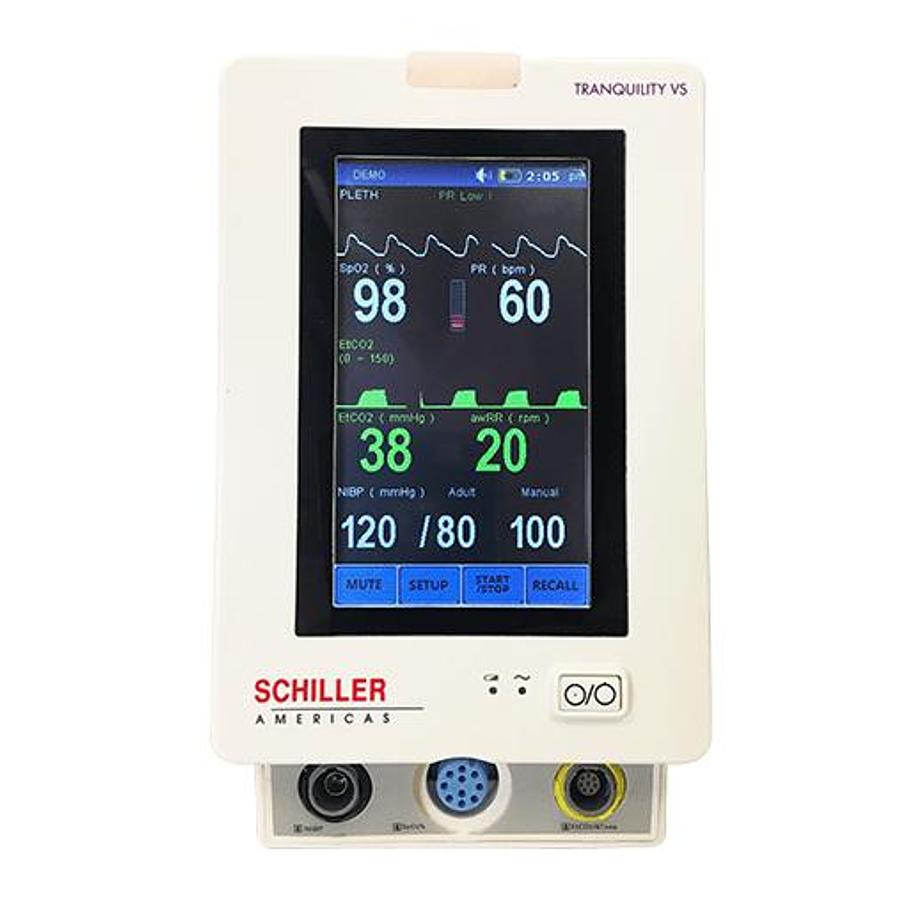 Used Schiller Tranquility VS Vital Signs Monitor