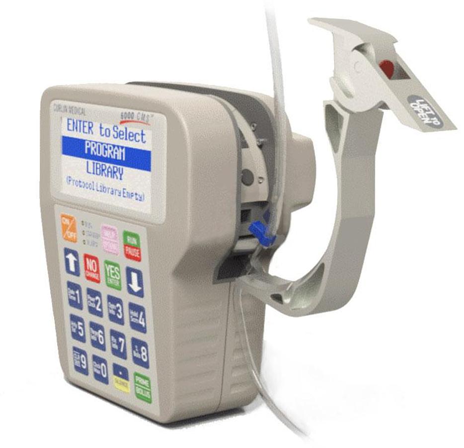 Used CURLIN 6000 Ambulatory Infusion Pump