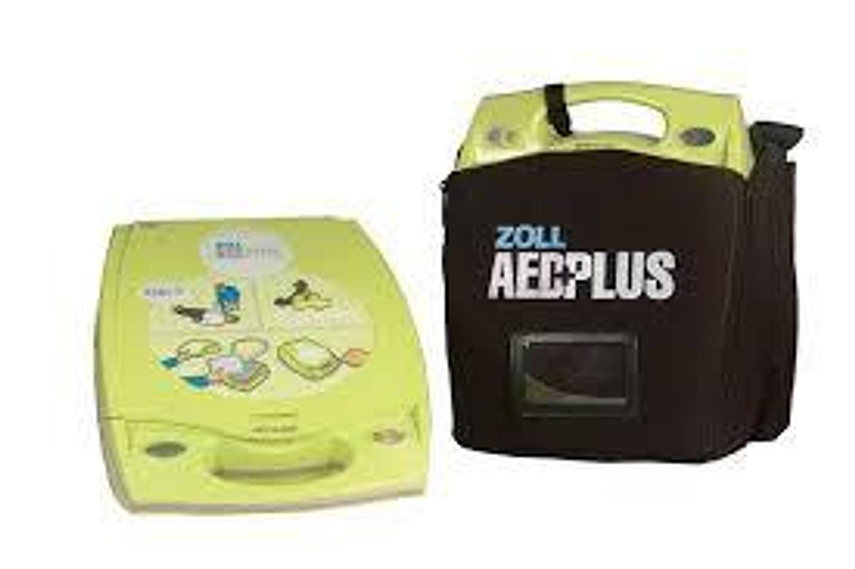 Refurbished Zoll AED Plus w/ pads, battery and case No Graphical Display - Refurbished