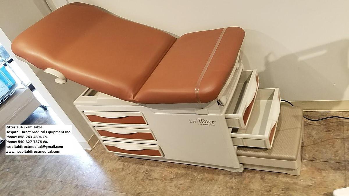 Used Ritter 204 Exam Table
