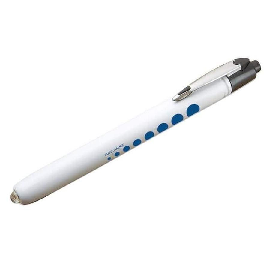 Used ADC Metalite Reusable Penlight White with Pupil Gauge Display Packaging