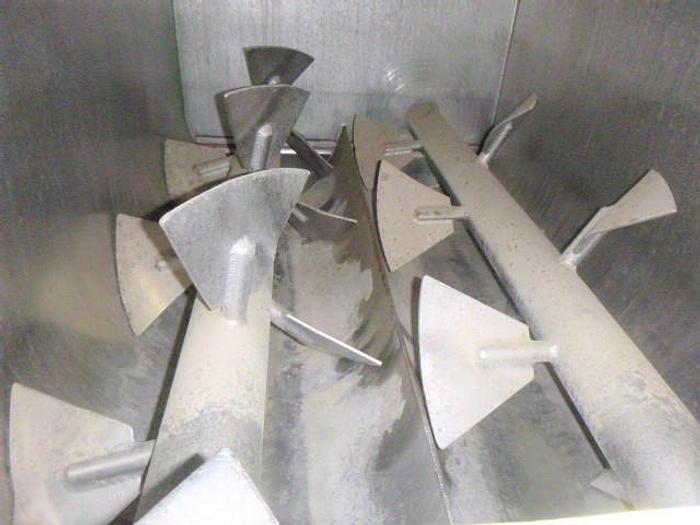 Used OHI Dual Shaft Paddle Blender w/Top CO2; Md#VB.5E