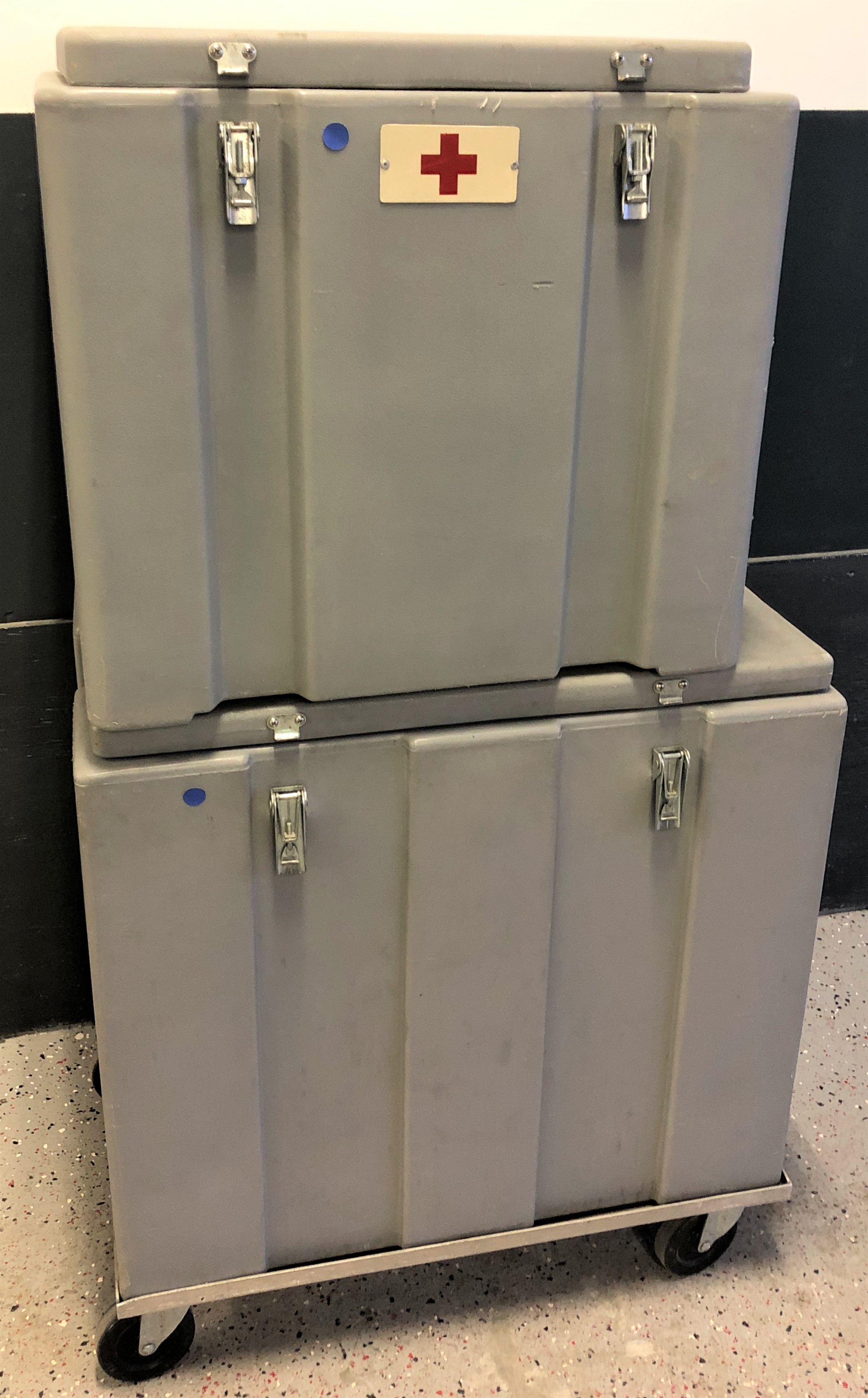 Used Polyfoam Packers ThermoSafe 301 Dry Ice Storage Chests (Set of 2