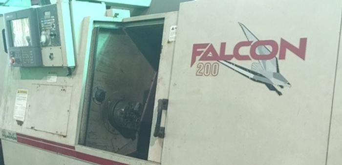 Used 1997 Cincinnati Falcon 200 ERL CNC Lathe |  Acramatic 2100 CNC, RS232C Interface