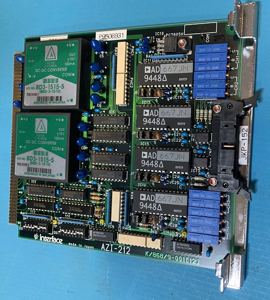 Used Interface CPU Board AZI-212 K/868/9-001