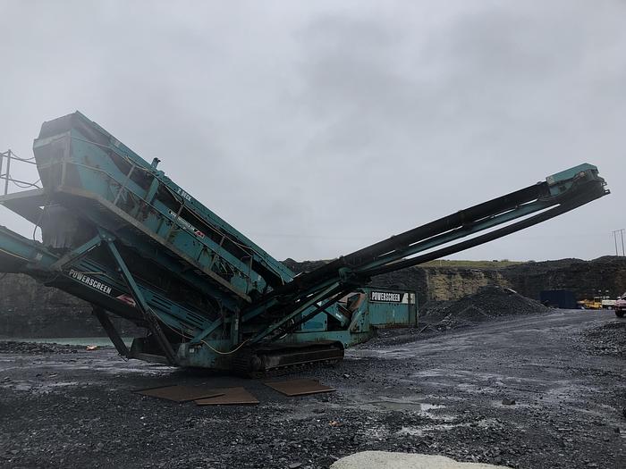 Used 2006 Powerscreen 2100 2 Deck