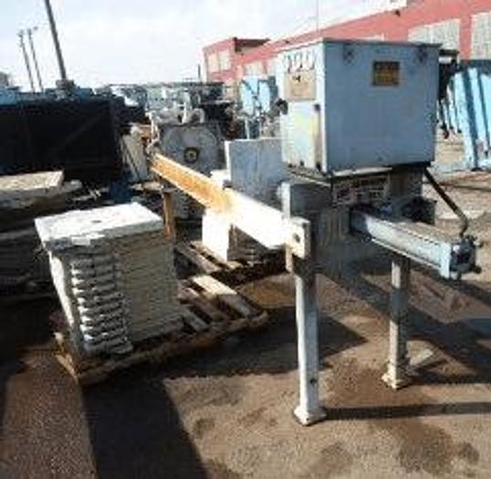 Used 12 CU. FT. SHRIVER/EIMCO FILTER PRESS – POLYPRO – 630 MM – AUTOMATIC CLOSURE