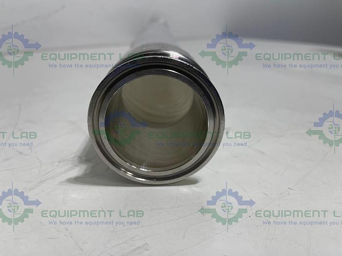 Used Sani Tech  STHT-W-2000 28" Silicone Hose w/ 2" Sanitary Fitting