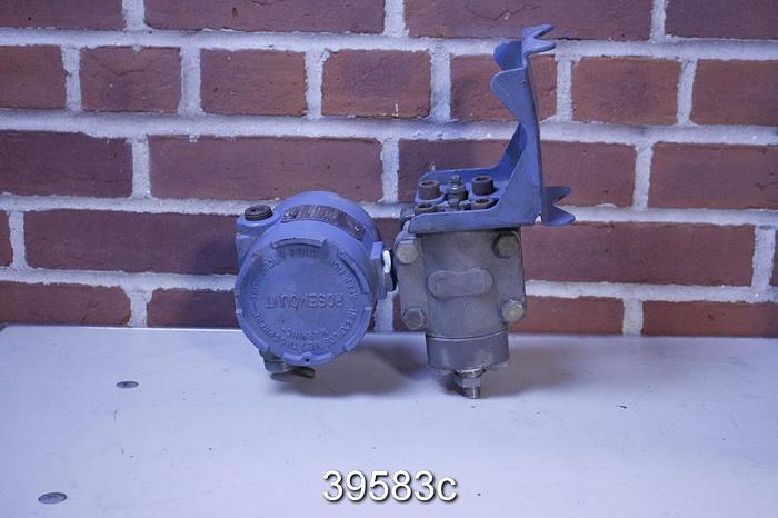 Used Rosemount 1151DP5E22B1D3 Pressure Differential Transmitter #39583