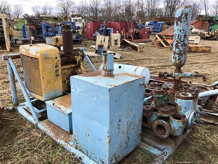 Used Gardner Denver FGFXGP 4-1/2" x 6" DUPLEX MUD PUMP