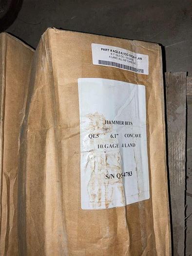 6.1" EDM QL5 Hammer Bit - AQL5-6.1CC-10GA-4LAN