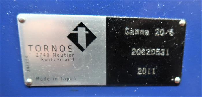 Used 2011 TORNOS GAMMA 20/6