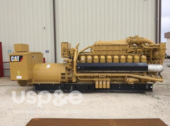 Used 1.6 MW 2015 New Caterpillar G3520C Natural Gas Generator Sets