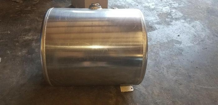 Used NEW SURPLUS POLISHED ALLUMINUM 24" X 15" 25 GAL. HYDRAULIC TANK