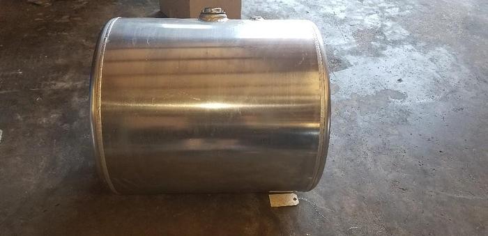 Used NEW SURPLUS POLISHED ALLUMINUM 24" X 15" 25 GAL. HYDRAULIC TANK