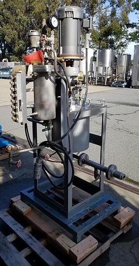 Used Mixer, High Shear, 5 HP, S/st, Batch, Tokushu Kika Kogyo #S742704