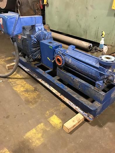 Used CARVER PUMP TYPE RS9B 3 X2X6 PUMP 125HP