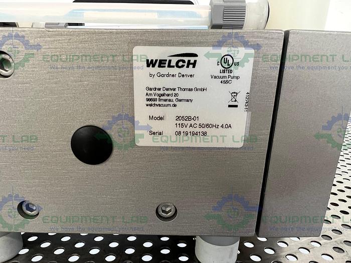 Used Welch  2052B-01 High Capacity  Diaphragm Pump 115V