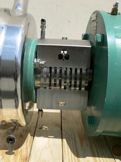 Used Tri-Clover Industrial Size Sanitary Centrifugal Pump w/ a 40HP Reliance Motor