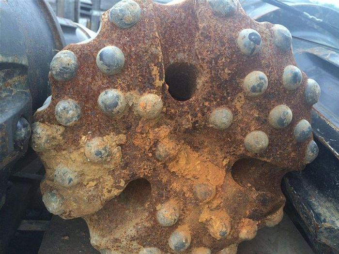 Used 9-3/4" SD10 Shank HAMMER BIT