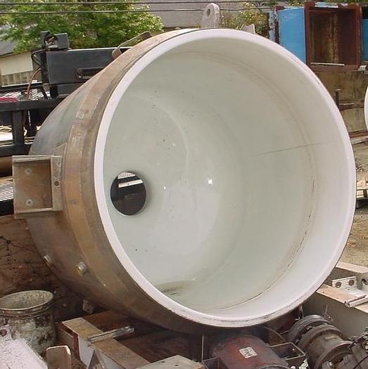 Used 250 GALLON PFAUDLER REACTOR – GLASS LINED – 100/FV/90 PSI