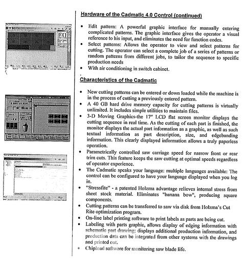 Used Holzma Profiline HPV 510