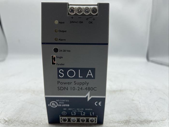 Used Sola Power Supply SDN 10-24-480C