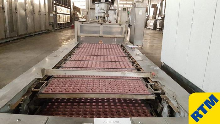 Used (2) x cup cake lines