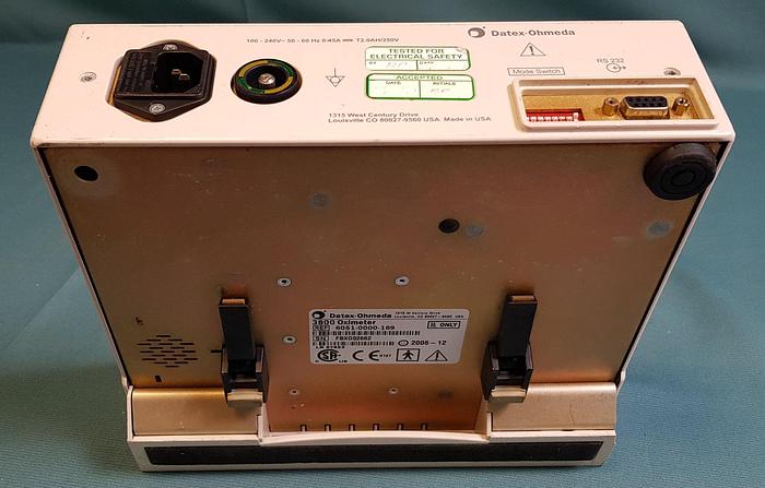 Gebraucht Datex Ohmeda 3800 TruTrack + Pulsoximeter