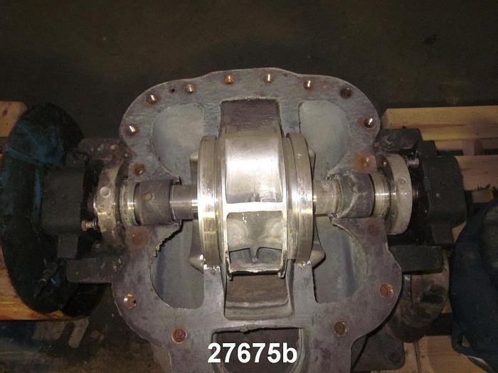 Used Goulds 3410 Goulds 3410, 10X12X12, Stainless Steel Casing,  12.5" Diameter Impeller, 7-Vane Stainless Steel Impeller, Stainless Steel Wear Rings, Mechanical Seals. #27675