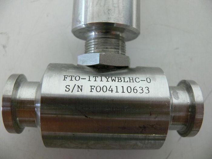 Used Linear Link LN-5-C-MA-1 Flow Transmitter w/ Flow Tech. Omniflo FTO-1T1YWBLHC-0