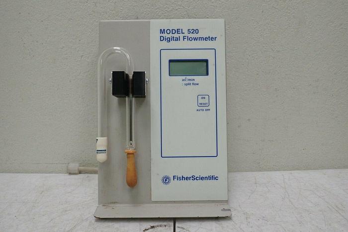 Used Fisher Scientific Model 520 Digital Flow Meter