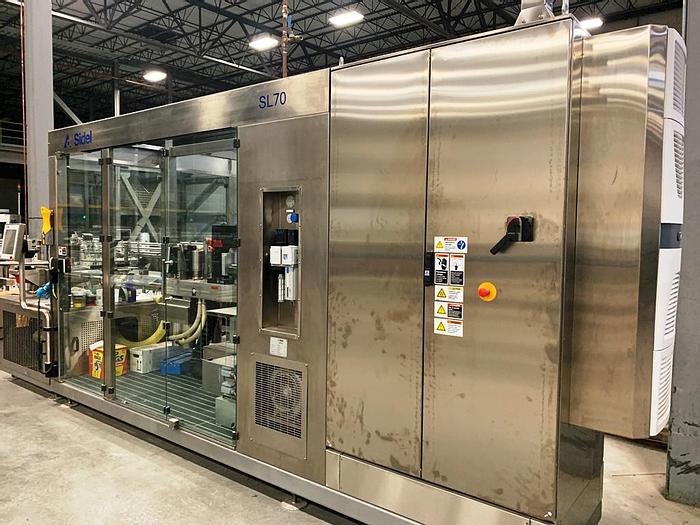 Unused Labeler, Sidel, Mdl SL70, Wrap Around, Glue System A #C743903