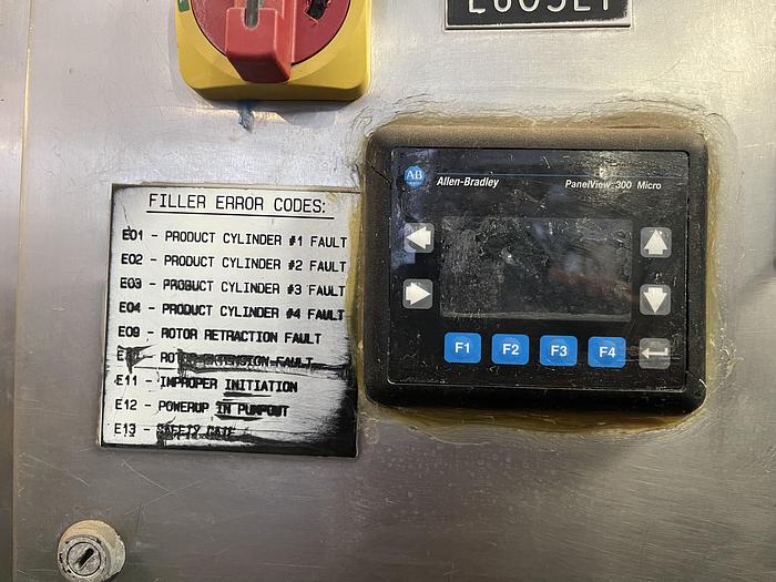 Used Raque 4 Head Automatic Piston Filler