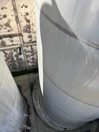 Used 9,700 gallon Stainless Steel storage Tanks (Two identical)