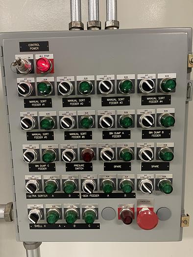 Used Almond Sorting and Packaging Line