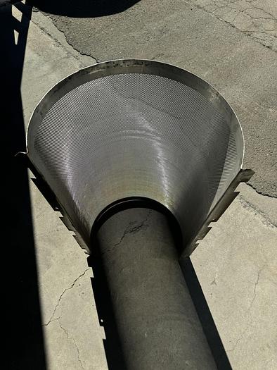 Used FMC 100 Pulper -Finisher Screen