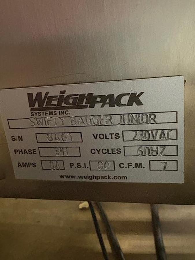 Used Weighpack Bagger & Scale
