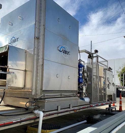 Used JBT Mobile Bin Washing System
