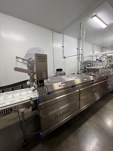 Used Repak Flex-Flex Thermoformer Model RE25