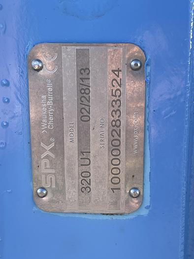 Used SPX Waukesha Model 320-U1 Positive Displacement Pump