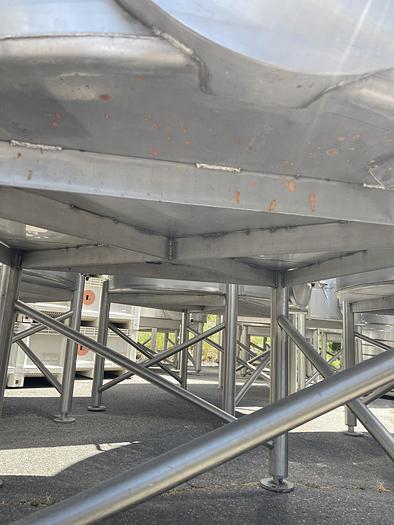 Used 1,680 Gallon JV Northwest Inc. Stainless Steel Tanks