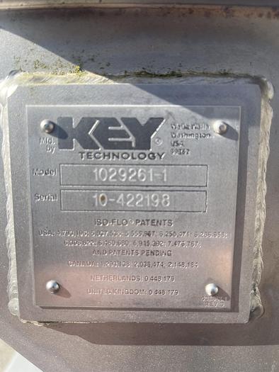 Used Key Iso-Flo Stainless Vibratory Conveyor / Feeder / Screener