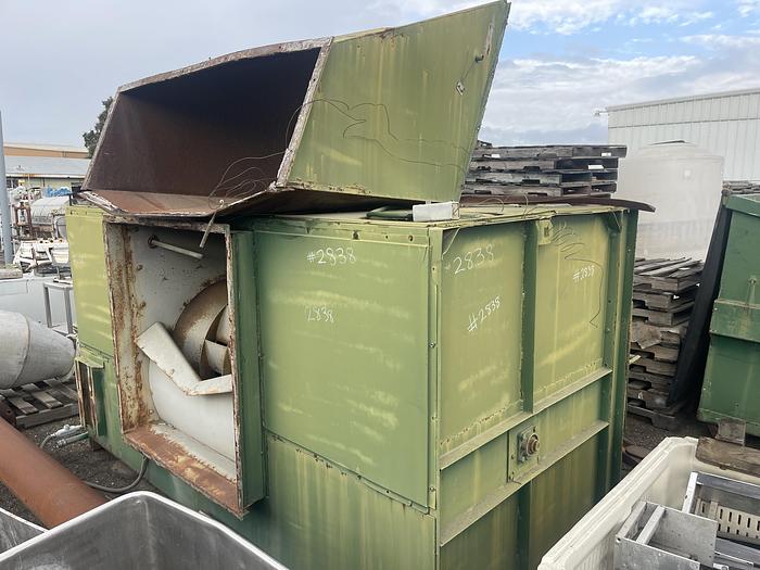 Used Trane Gas Fired Burner Cabinet For Dryer