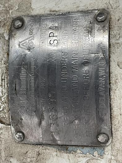 Used 20 HP Waukesha Inline High Shear Pump