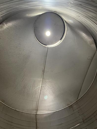 Used 5,395 Gallon Stainless Steel Jacketed White Wine Tanks